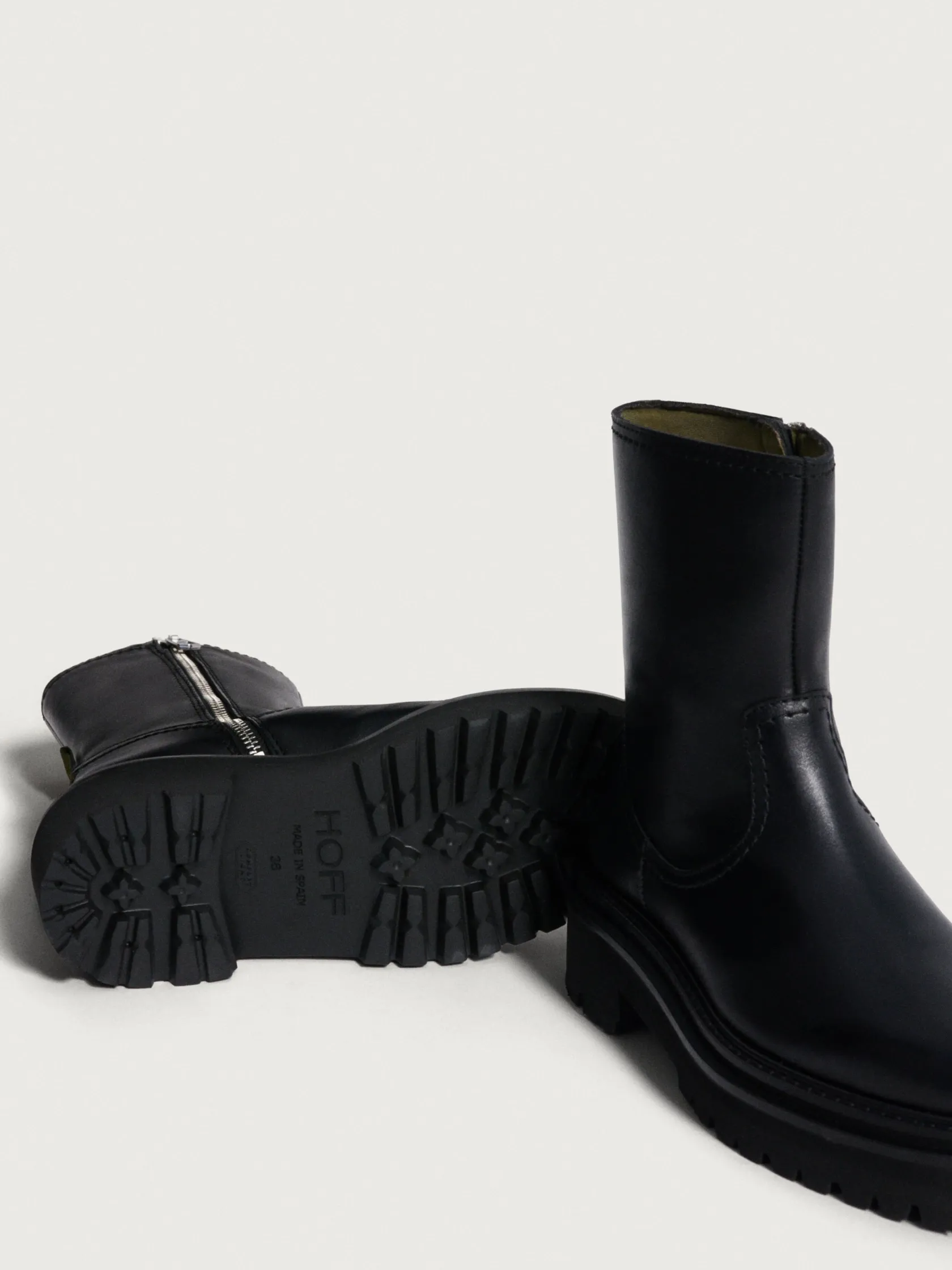 HOFF Botas Y Botines^BOTA PIEL OFFICE NEGRO