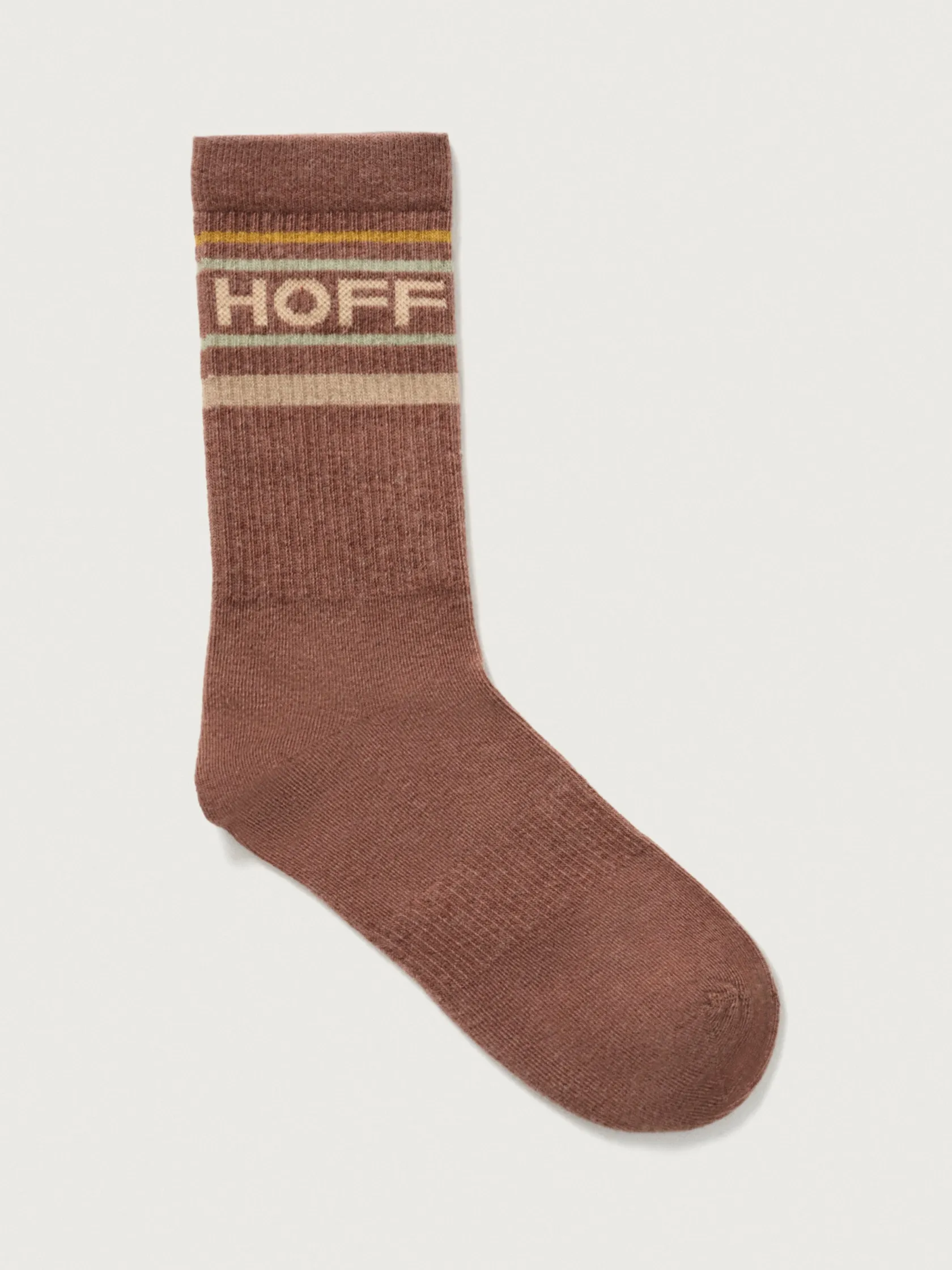 HOFF Accesorios|Calcetines^CALCETÍN LOGO MARRÓN