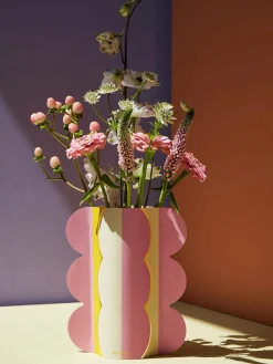 HOFF Decoración|Decoración^MINI PAPER VASE RIVIERA WAVE